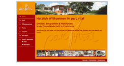 Desktop Screenshot of parc-vital.de